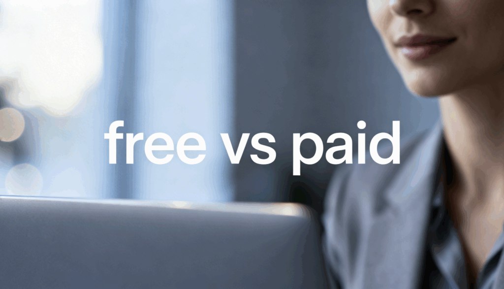 free vs paid