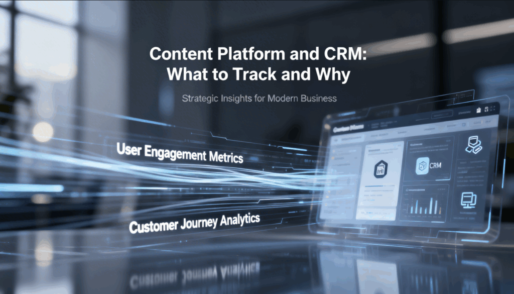 Content Platform and CRM: What to Track and Why