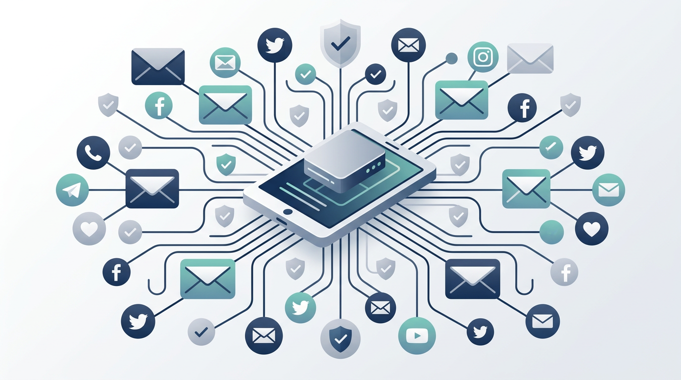 Licensed Content Across Email and Social