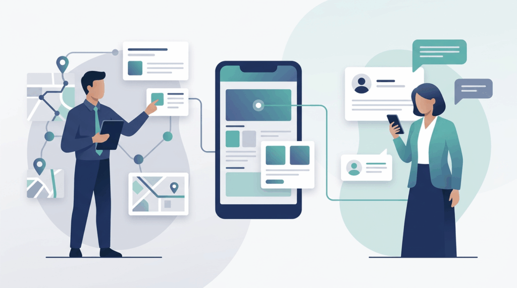 Mobile Content for Wholesalers vs Retail Advisors